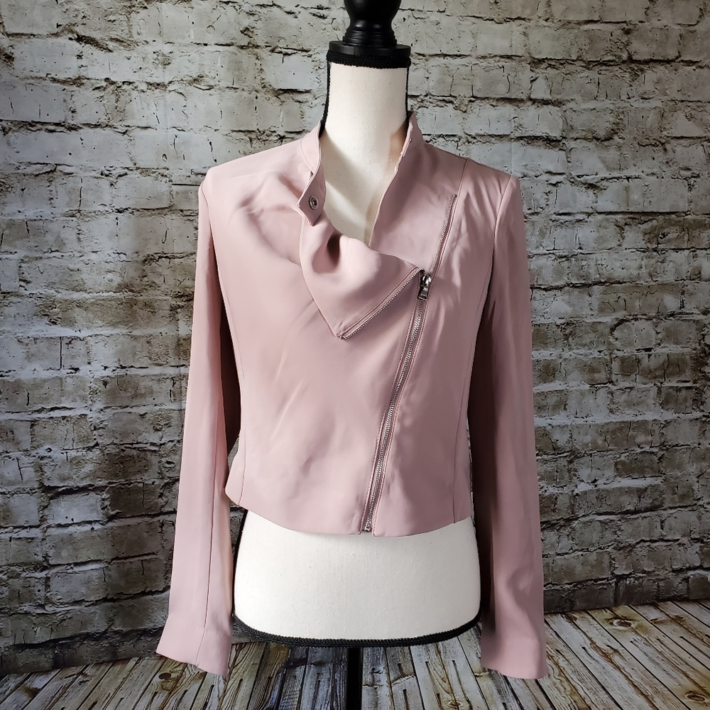 Express / Asymmetrical Moto Jacket - image 1